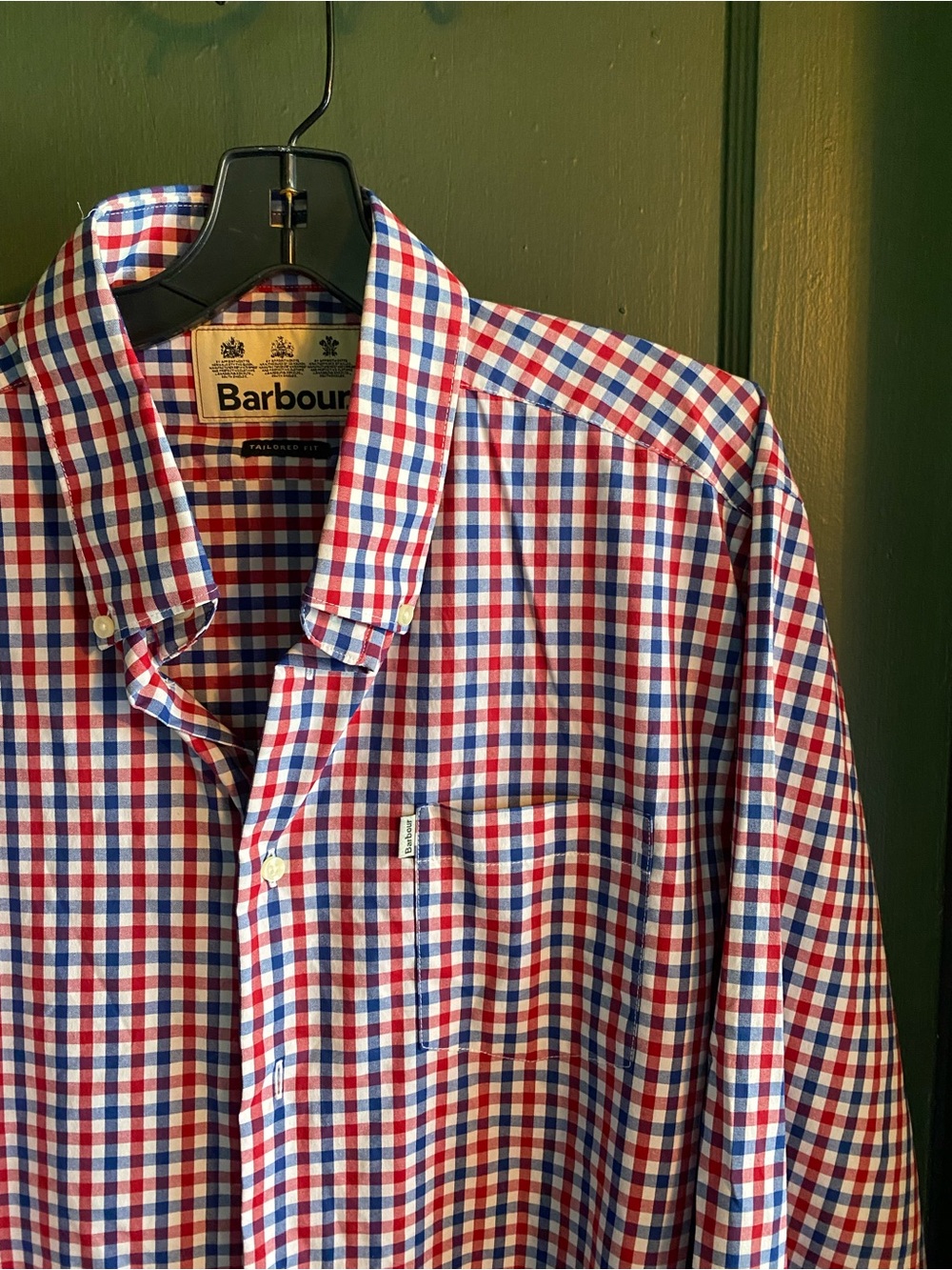 Barbour gingham button down - Picture 2 of 5